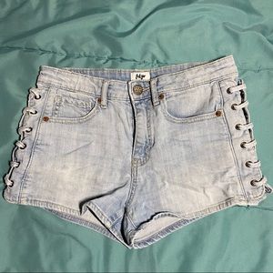 High Waisted Shorty Shorts